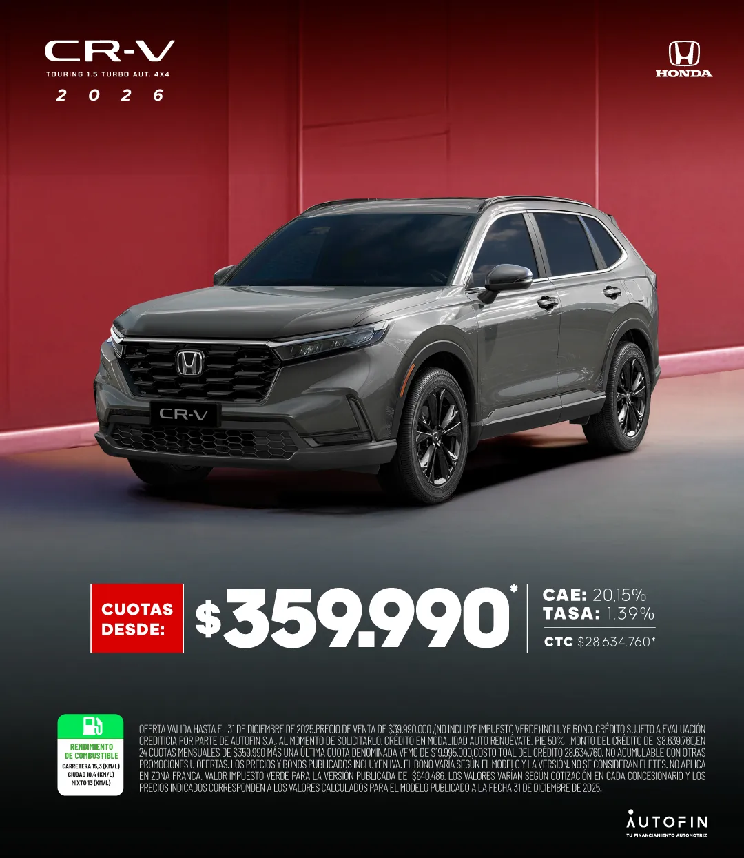 CRV PROMO DICIEMBRE