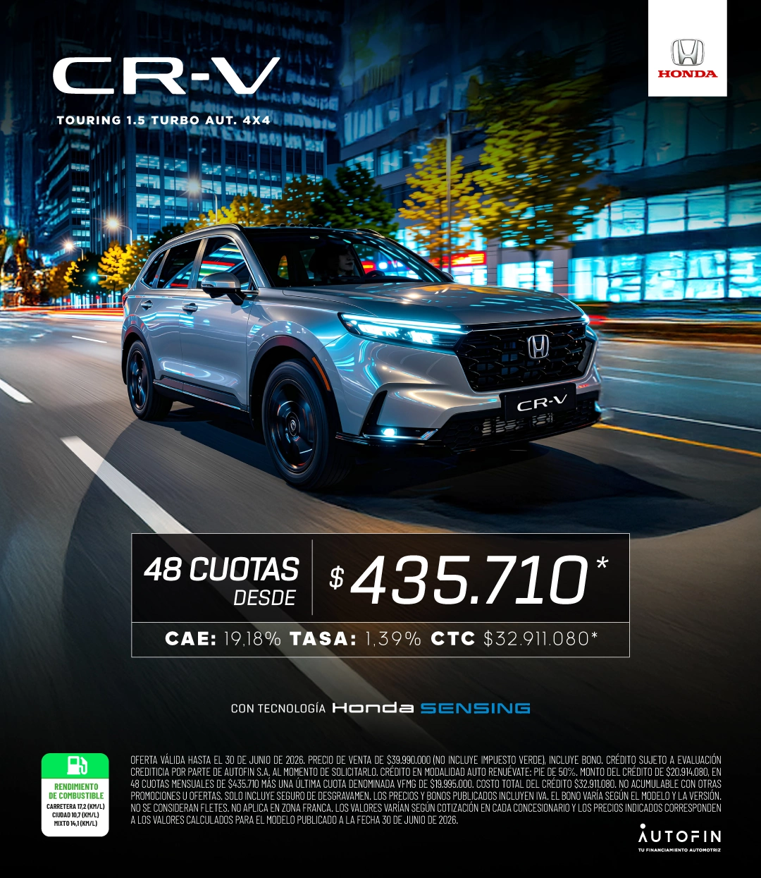 Banner CR-V 2026