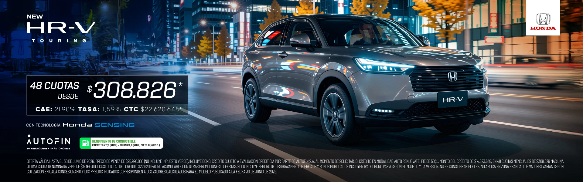 Banner HR-V 2026