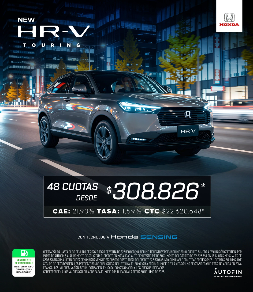 Banner HR-V 2026