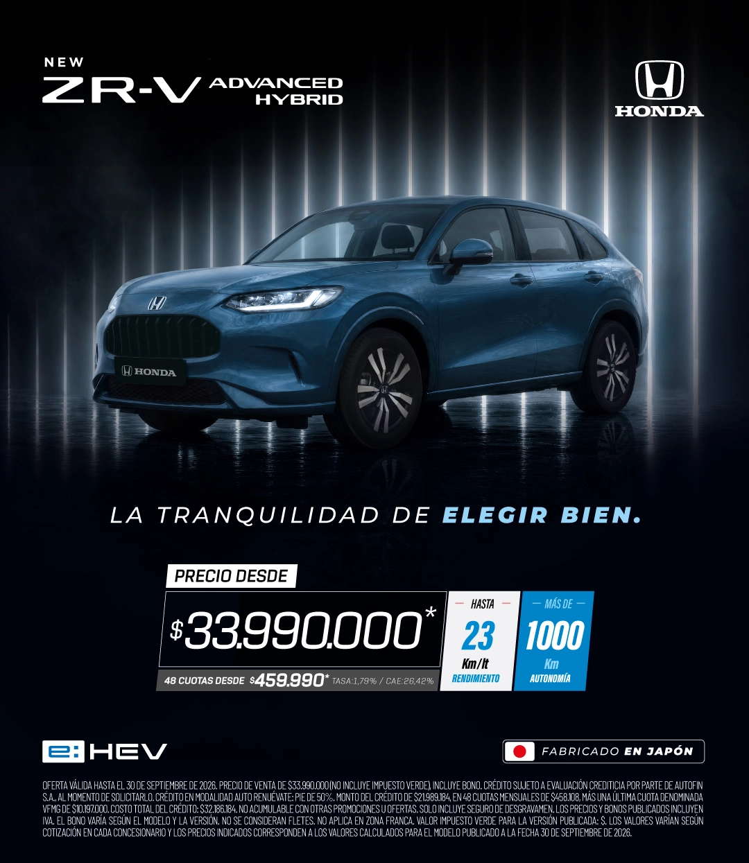 Banner web Septiembre 2026_ZR-V AH Mobile